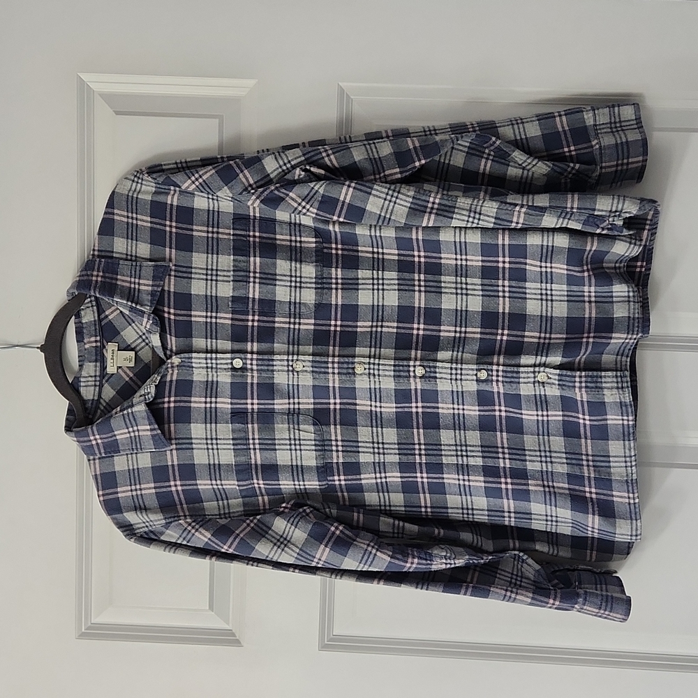 L.L. Bean flannel shirt